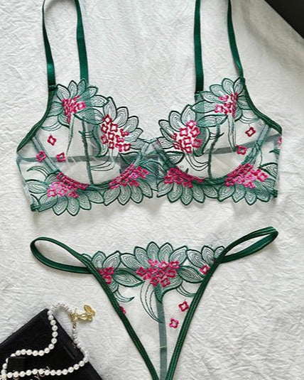 Botanic Babe Garden Embroidered Lingerie - Image 4