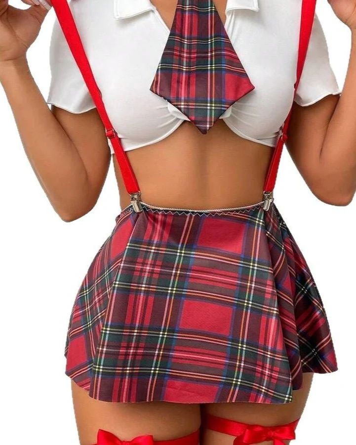 Class Dismissed… Or Just Starting? Schoolgirl Roleplay Lingerie - Image 3