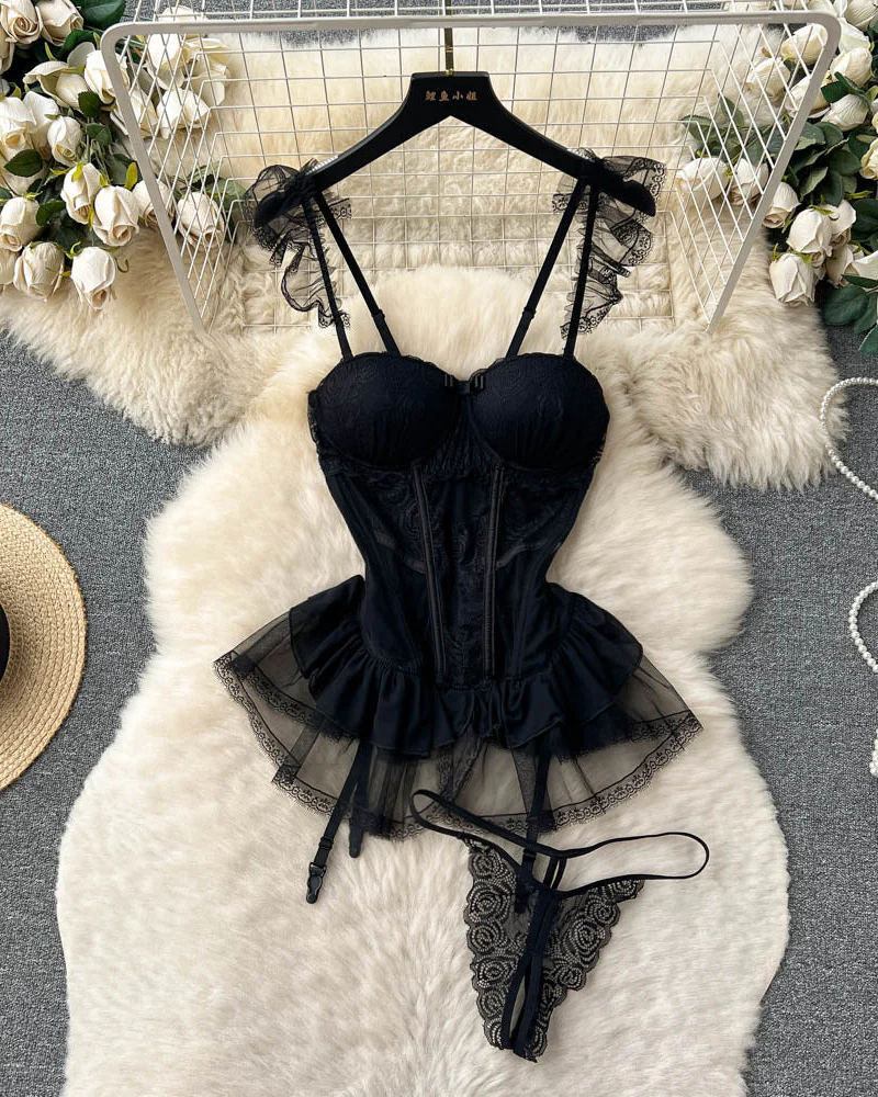 Slay the Scene Bustier Lingerie Set - Image 7