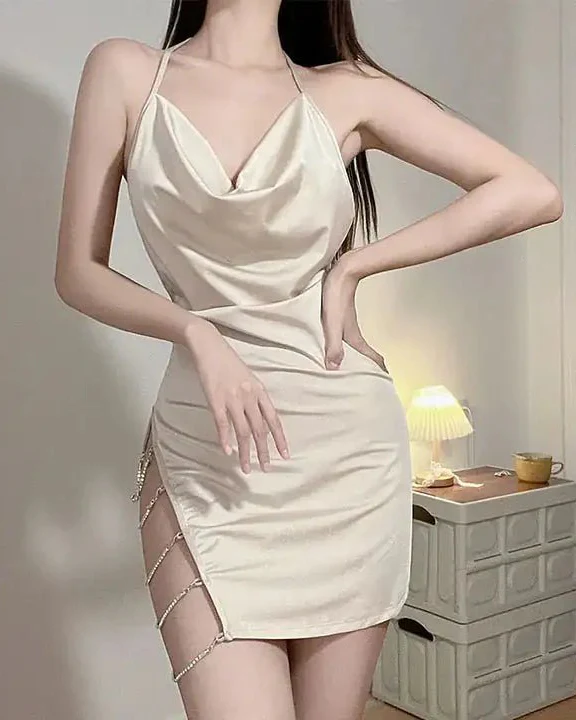 Gilded Seduction Gold-Accented Sensual Lingerie - Image 8