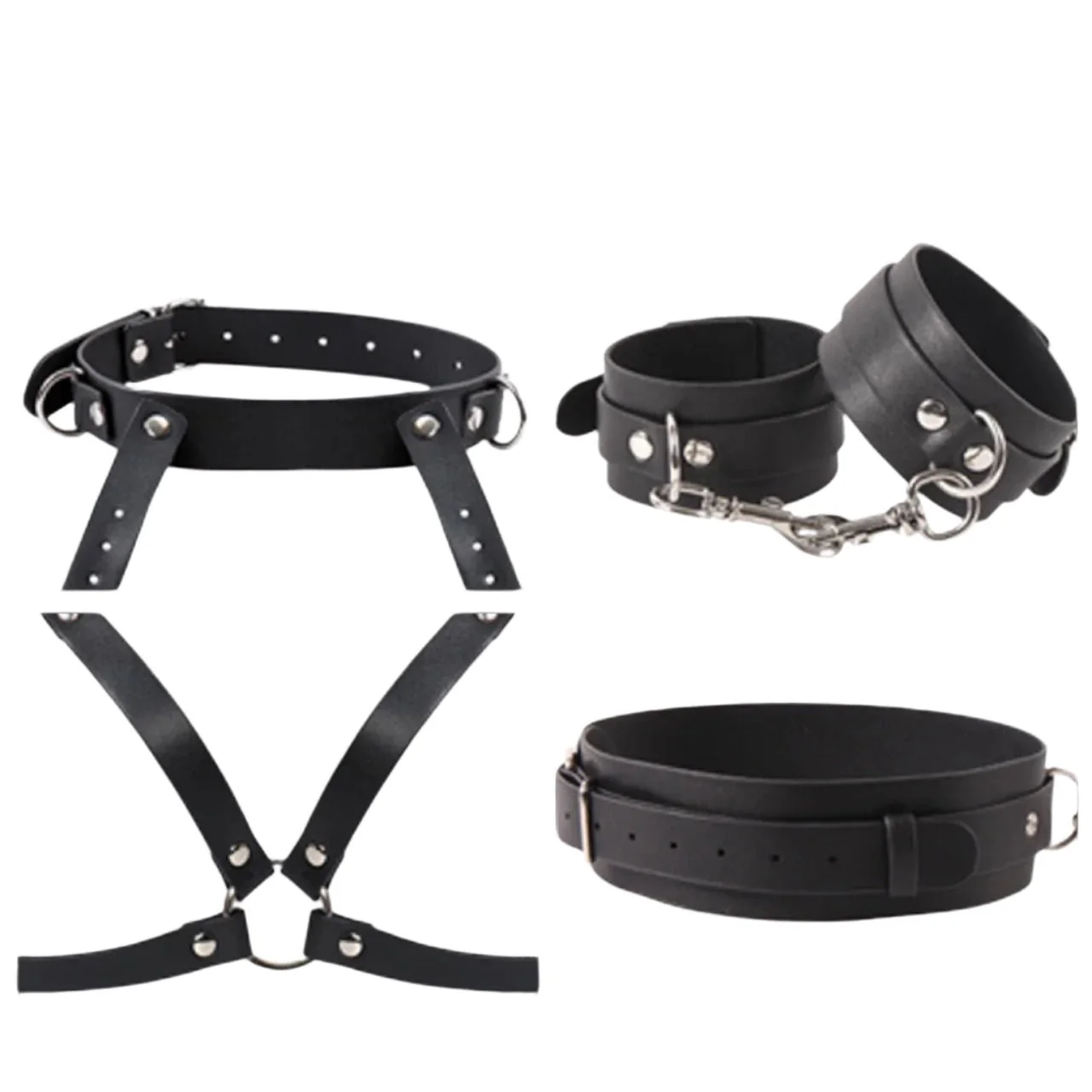Full Body BDSM Bondage Restraint Harness – Adjustable Kit - Image 2
