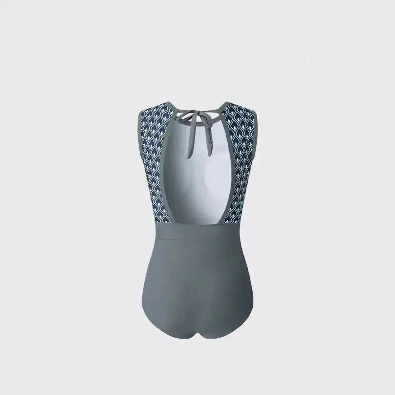 Grey Backless Monokini By Sinderella - Image 2