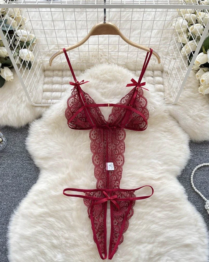 Twilight Desire Lace Teddy Lingerie - Image 7