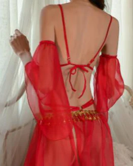 Gilded Temptress Arabian Roleplay Lingerie Set - Image 7