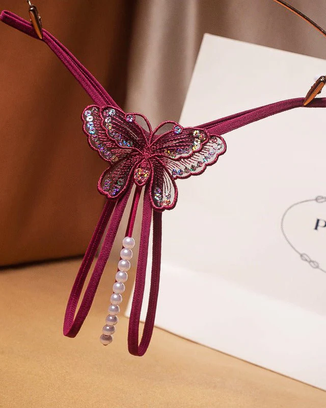 Jeweled Butterfly Desire Panty Lingerie - Image 2