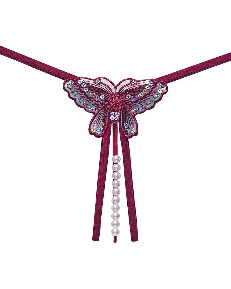 Jeweled Butterfly Desire Panty Lingerie - Image 4