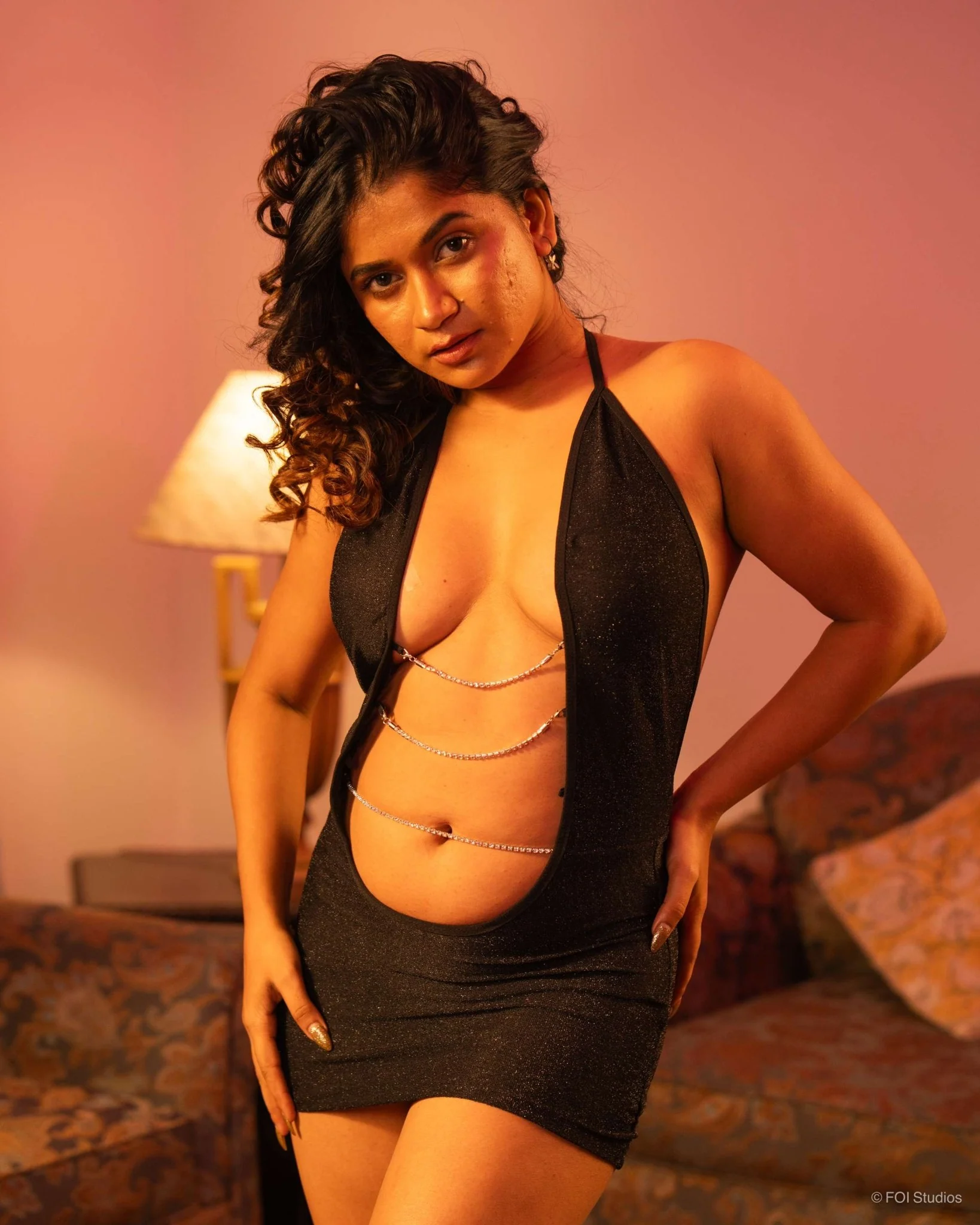 Cosmic Siren Halter Intimate Lingerie - Image 2