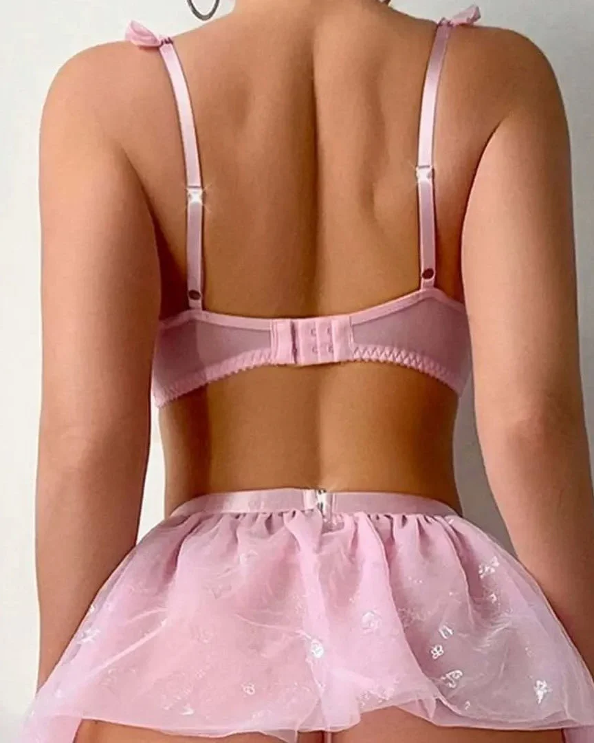 Pearlcore Princess Mesh Lingerie - Image 3