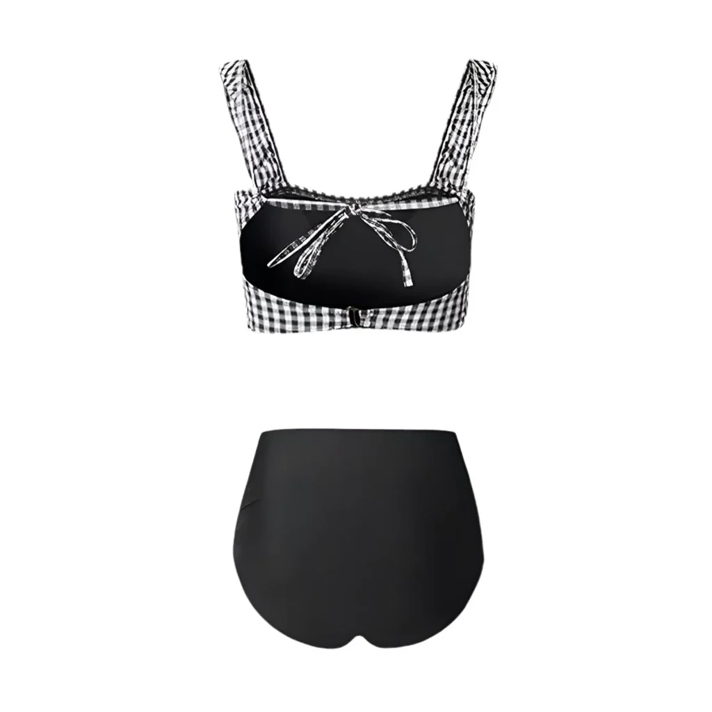 Ruffled Sleeves High Waist Two Piece Swimwear By Sinderella - Image 3