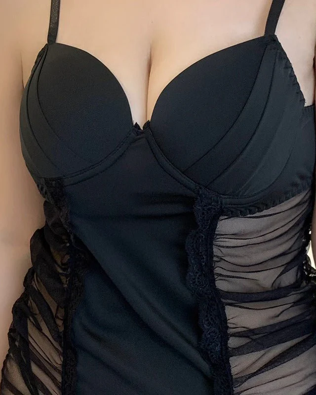 Fatal Attraction Two Piece Plus Size Lingerie - Image 3
