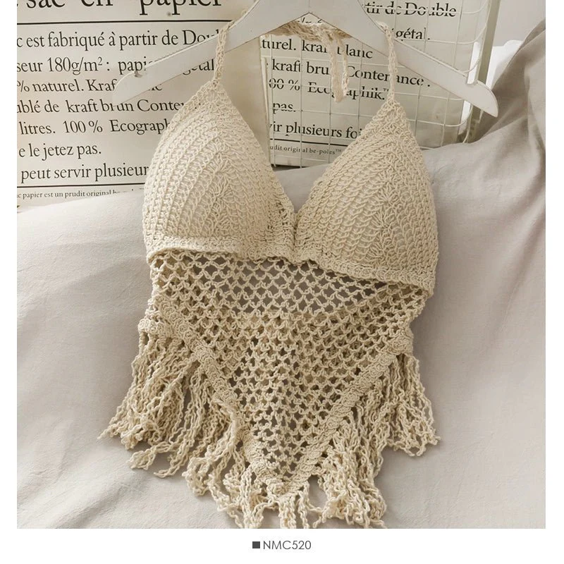 Three Piece Crochet Beach Resort Set - Three Piece Crochet Set By Sinderella - Image 3